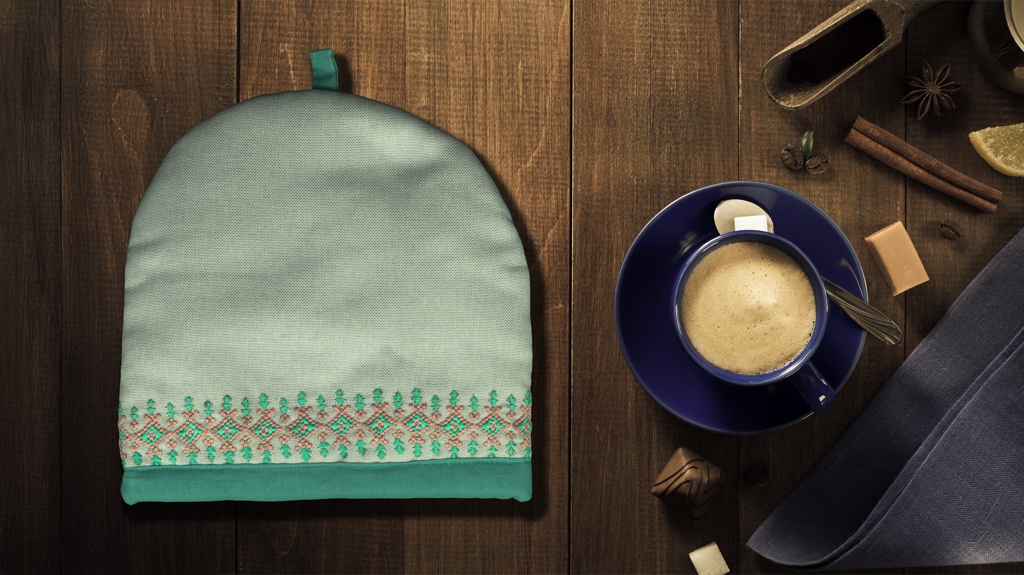 Blue Cup Cozy