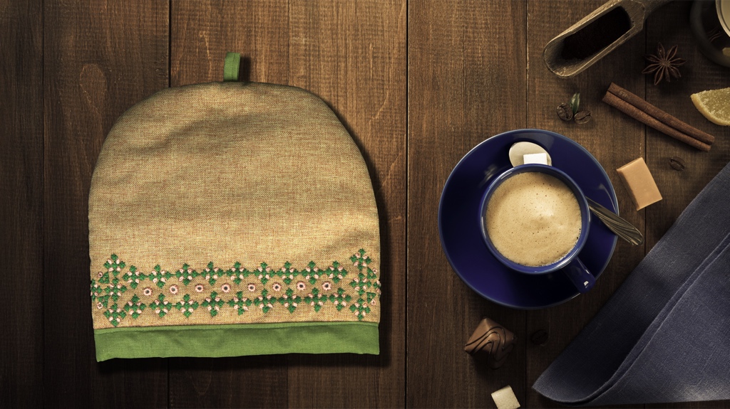 Green Cup Cozy